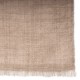 Echte Pashmina Stola Naturbeige 100% Handgewebter Kaschmir