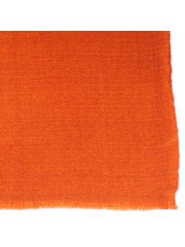 Handwoven cashmere pashmina Stole Orange