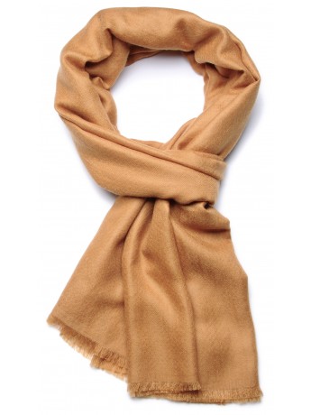 Pashmina Camel - Étole 100% cachemire