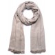 TOOSH PASHMINA Natuurlijk lichtbeige Echte Pashmina 100% cashmere