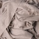 Véritable Toosh Pashmina 100% cachemire Gris beige naturel