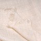 Genuine Toosh pashmina shawl 100% cashmere Natural white