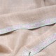 ASHA LICHT BEIGE, echte pashmina stola 100% handgeborduurd cashmere