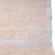 ASHA BEIGE CLARO, auténtica estola pashmina bordada a mano 100% cachemira