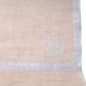 ASHA LIGHT BEIGE, real pashmina 100% cashmere with handmade embroideries