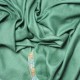 ASHA CELADON, stola vera Pashmina 100% cashmere ricamata a mano