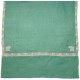 ASHA CELADON, real pashmina 100% cashmere with handmade embroideries