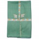 ASHA CELADON, real pashmina 100% cashmere with handmade embroideries