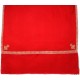 ASHA RED, real pashmina 100% cashmere with handmade embroideries