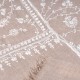 BIANCA BEIGE, echte Pashmina stola 100% handgeborduurd cashmere