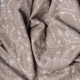 BIANCA BEIGE, echte Pashmina stola 100% handgeborduurd cashmere