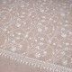 BIANCA BEIGE, real pashmina 100% cashmere with handmade embroideries