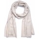 LARA BEIGE CHIARO, scialle Pashmina ricamato a mano in 100% cashmere