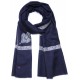 ASHLEY NAVY, chal pashmina 100% cachemira bordado a mano