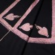 ASHLEY BLACK, hand-embroidered 100% cashmere pashmina shawl