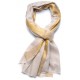 ZARI LIGHT BEIGE, Handwoven cashmere pashmina Stole and lurex