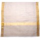 ZARI LIGHT BEIGE, Handwoven cashmere pashmina Stole and lurex