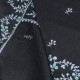 SARA BLACK, real pashmina 100% cashmere with handmade embroideries