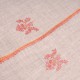 ALMA OCHER, real pashmina 100% cashmere with handmade embroideries