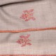 ALMA OCHER, real pashmina 100% cashmere with handmade embroideries