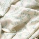 JULIA CREAM, real pashmina 100% cashmere with handmade embroideries