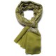 JULIA GROEN, echte Pashmina stola 100% cashmere met de hand geborduurd