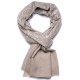 CELIA BEIGE, echte Pashmina stola 100% cashmere met de hand geborduurd