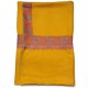 ELISA SAFFRON, hand-embroidered 100% cashmere pashmina shawl