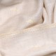 BEA BEIGE CHIARO, scialle vera Pashmina 100% cashmere ricamata a mano