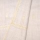 BEA BEIGE CHIARO, scialle vera Pashmina 100% cashmere ricamata a mano