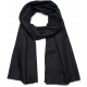 PASHMINA PREMIUM Black - Ultra-fine 100% cashmere shawl