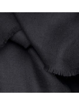 PASHMINA PREMIUM Black - Ultra-fine 100% cashmere shawl