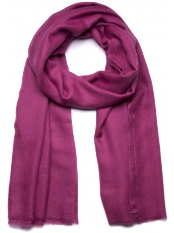 Echte Pashmina 100% cashmere LeChâle Prune