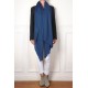 Vera Pashmina 100% cashmere Scialle Blu azzurro