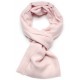 Véritable Pashmina 100% cachemire Rose pastel Grand modèle