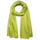 Pashmina verde hierba - Chal 100% cachemira