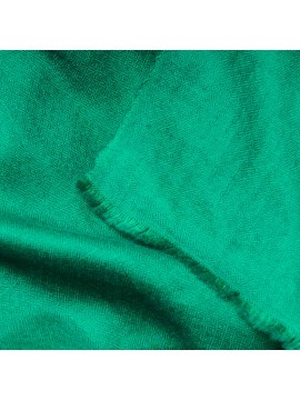 Pashmina Vert émeraude - Châle 100% cachemire