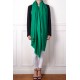 Pashmina Vert émeraude - Châle 100% cachemire