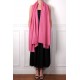 Pashmina rosa antico - Scialle 100% cashmere