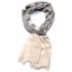 IKAT, stola in vera Pashmina 100% cashmere con motivo ikat