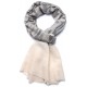 IKAT, stola in vera Pashmina 100% cashmere con motivo ikat