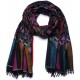 KANI BLACK, genuine pashmina shawl 100% cashmere