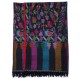 KANI BLACK, genuine pashmina shawl 100% cashmere