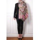 KANI BEIGE, scialle in vera pashmina 100% cashmere