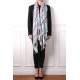 KANI A RIGHE, scialle in vera pashmina 100% cashmere