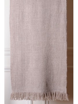 KORZOK BEIGE, dikke Pashmina sjaal 100% handgesponnen cashmere