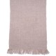 KORZOK BEIGE, handspun handwoven thick cashmere pashmina scarf