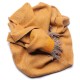 KORZOK GIALLO, sciarpa Pashmina spessa 100% cashmere filata a mano