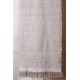 KORZOK BEIGE CLAIR, écharpe Pashmina épais 100% cachemire filé main