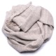 KORZOK LIGHT BEIGE, dikke Pashmina sjaal 100% handgesponnen cashmere